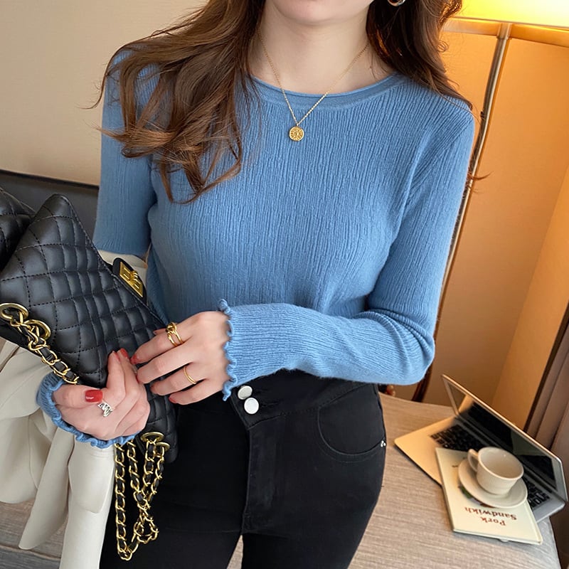 【tops】ニットトップス　M26506