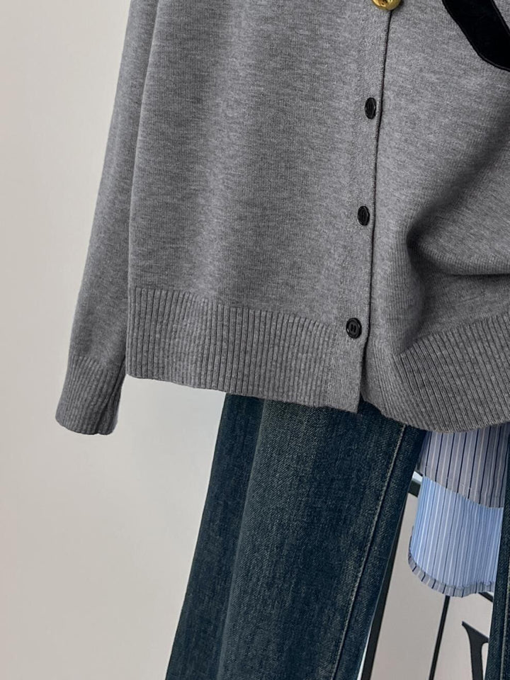 【outer】ニットカーデ　M29284