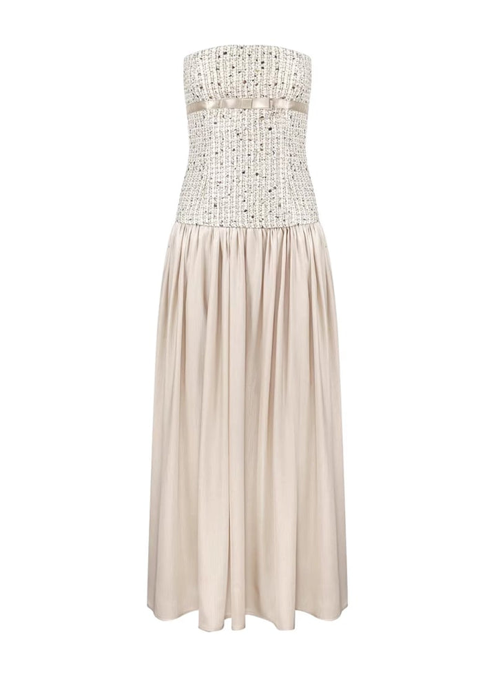 【dress】ロングチューブワンピース Q8461