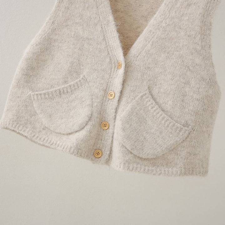 【tops】ニットベスト　M25582