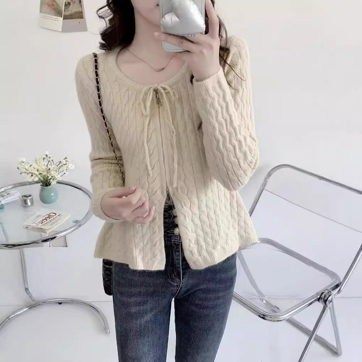 【outer】ニットカーデ　M25907
