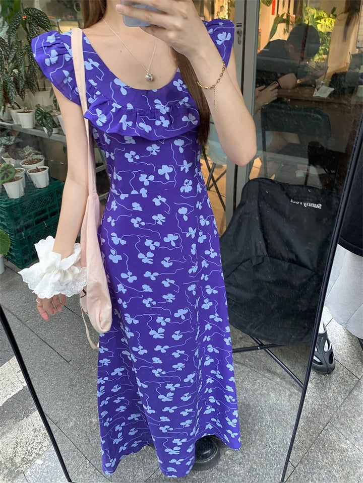 【dress】花柄ワンピース　M24838