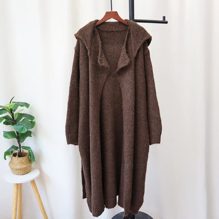 【outer】ロング丈ニットカーデ　M26843