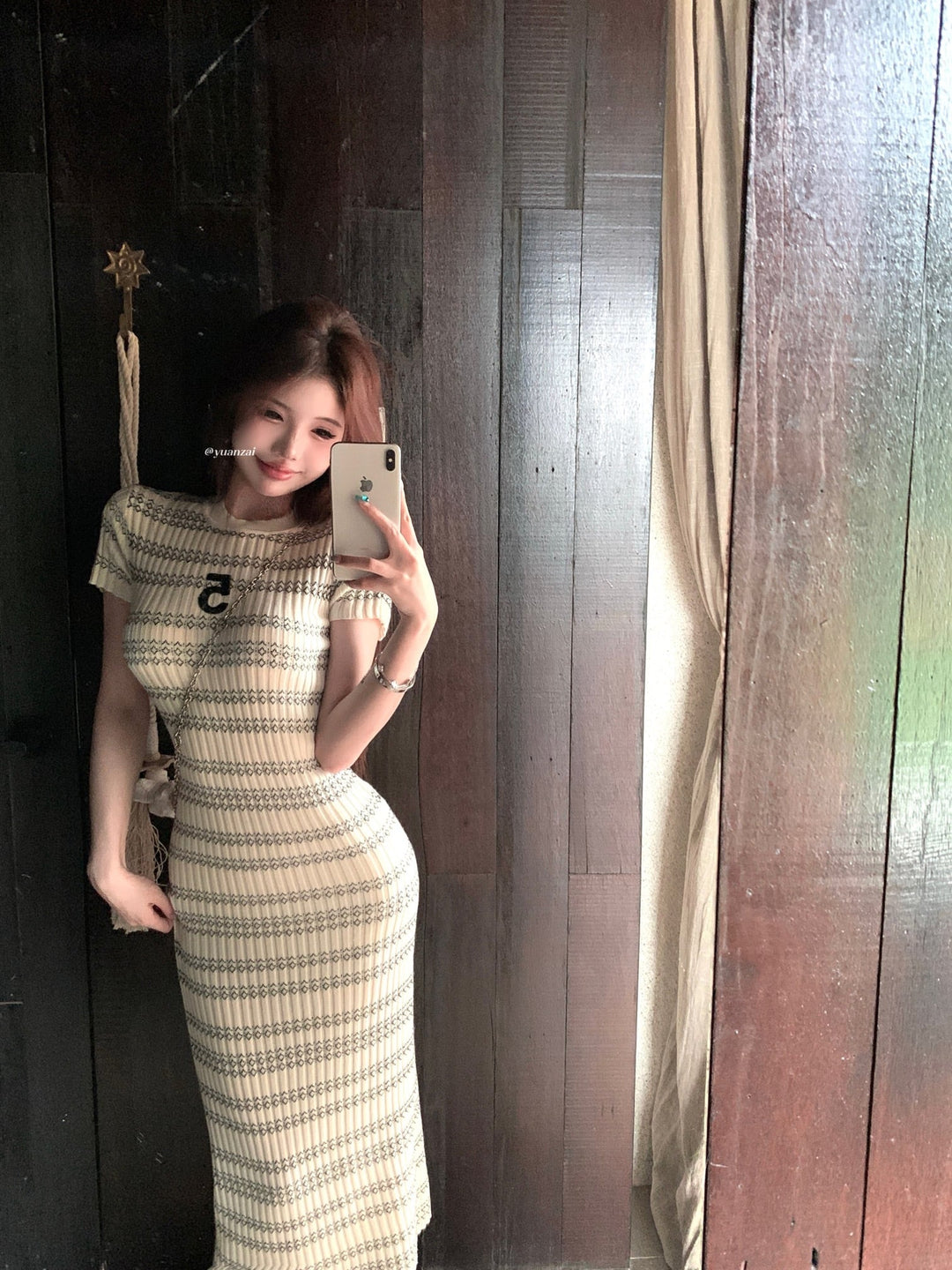 【dress】ニットワンピース　M24004