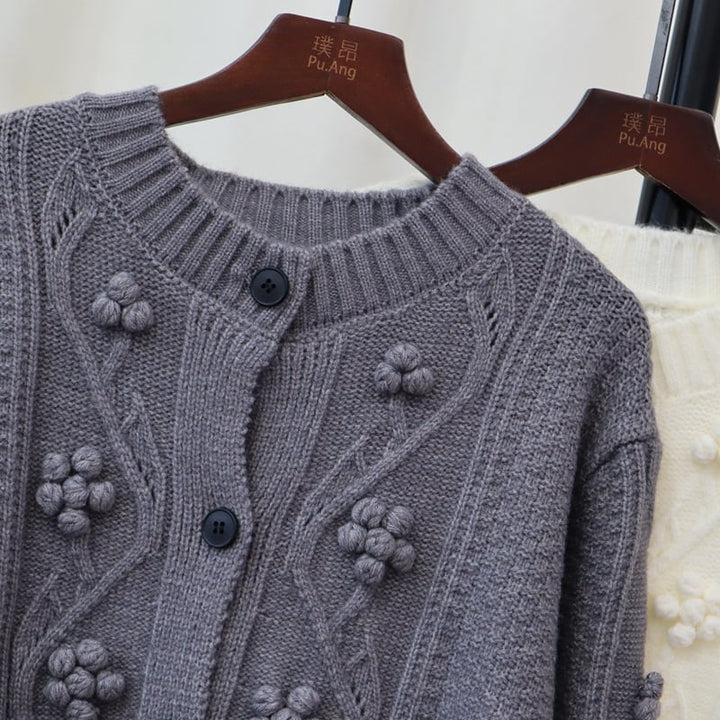 【outer】ニットカーデ　M26618