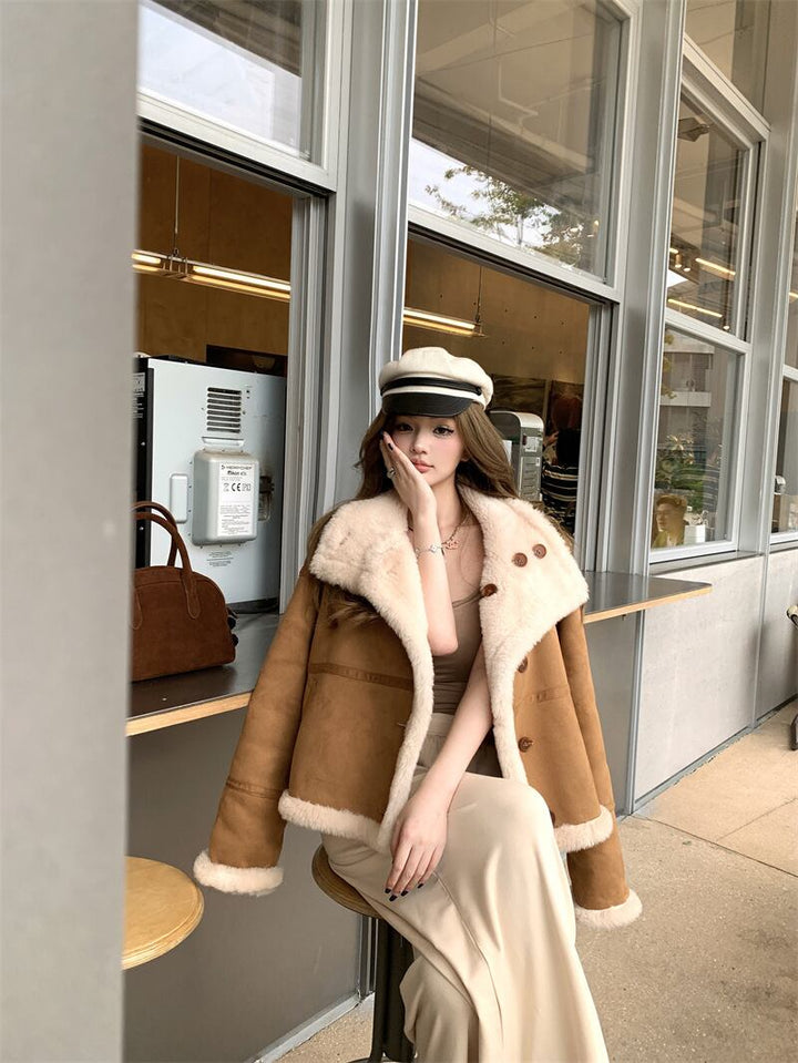 【outer】2WAYショートコート　M28265