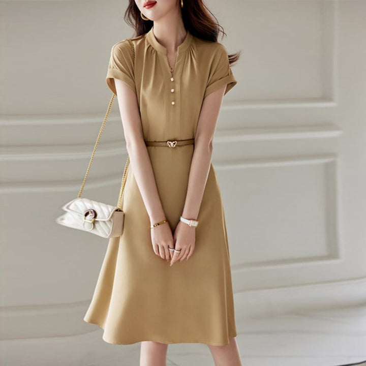 【dress】話題沸騰中 オシャレOL、通勤デートワンピース　M16835