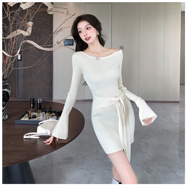 【dress】ニットワンピース　M25717