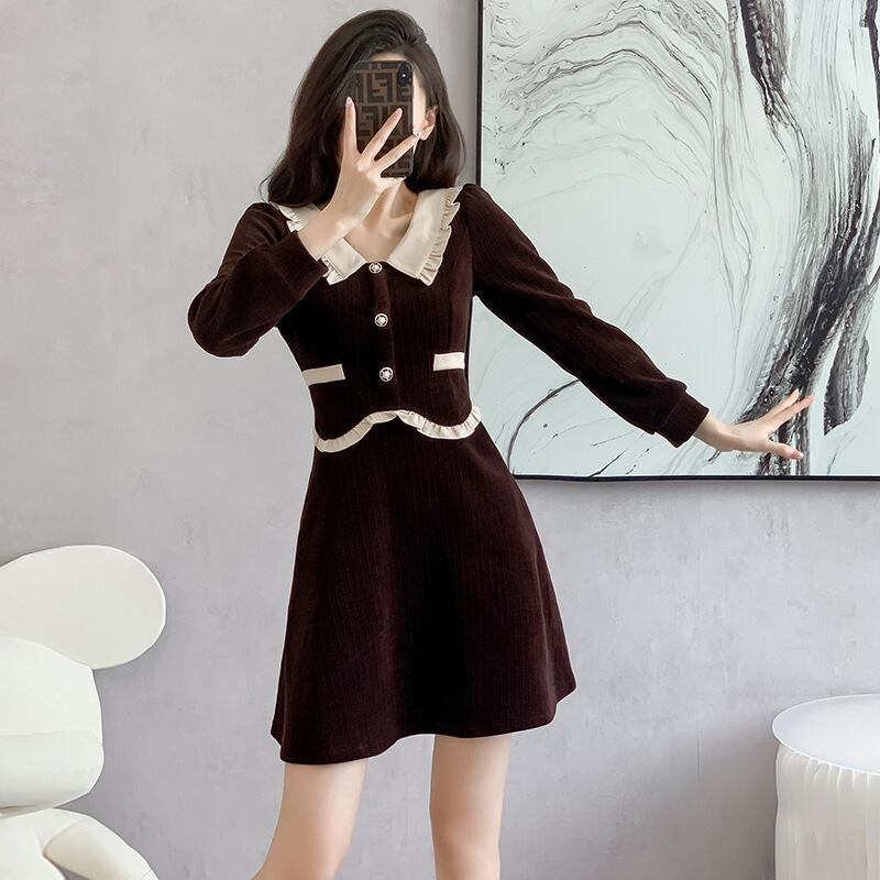 【dress】ドッキングワンピース　M18604