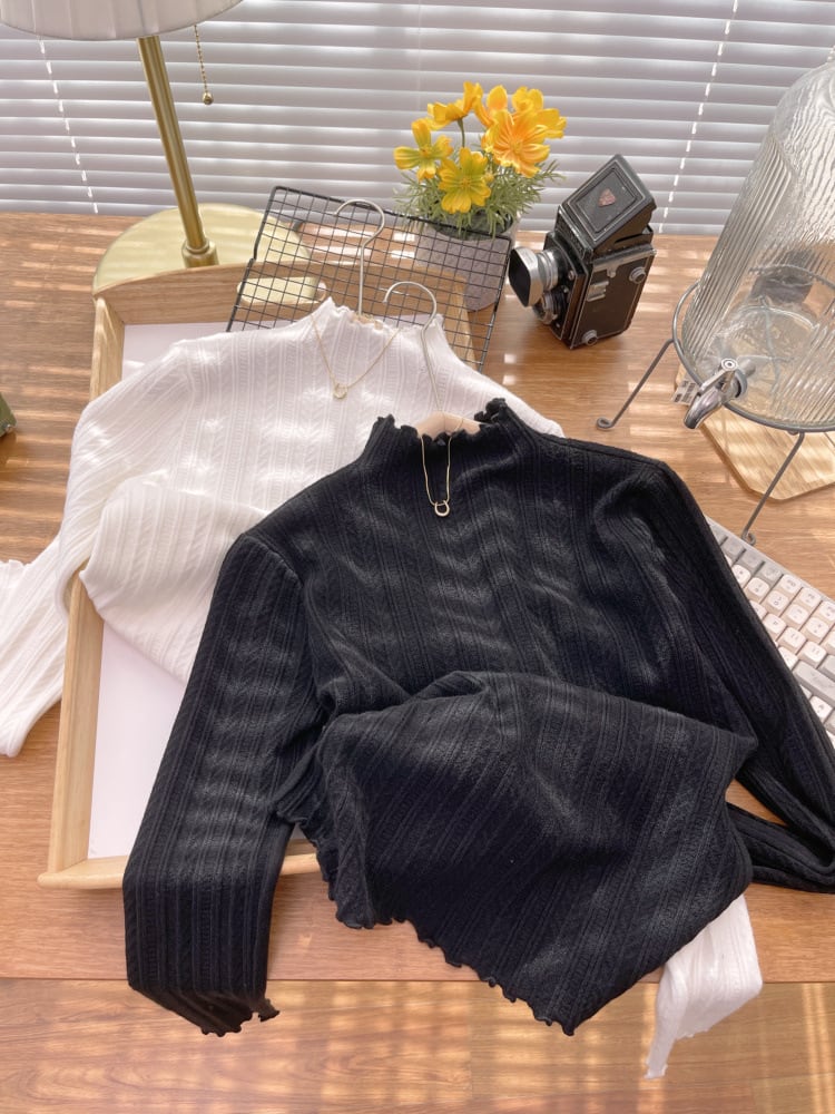 【tops】ニットトップス　M26685