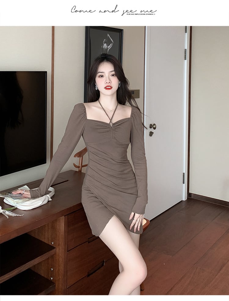 【dress】人気を独占中 ファッションデートワンピース　M17098