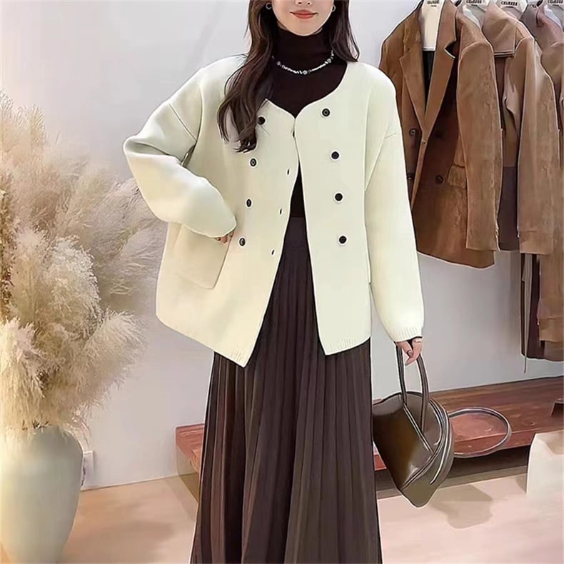 【outer】ニットカーデ　M26749
