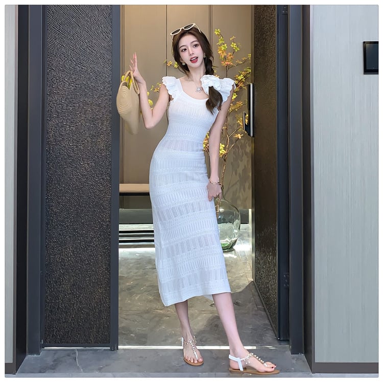 【dress】ニットワンピース　M24654