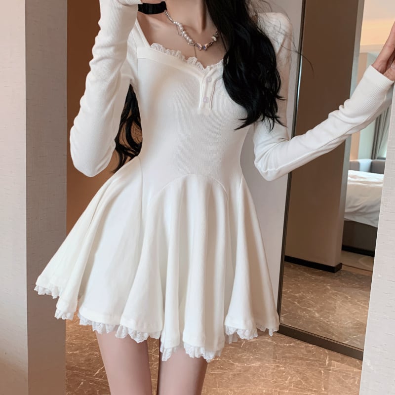 【dress】ニットワンピース　M27103