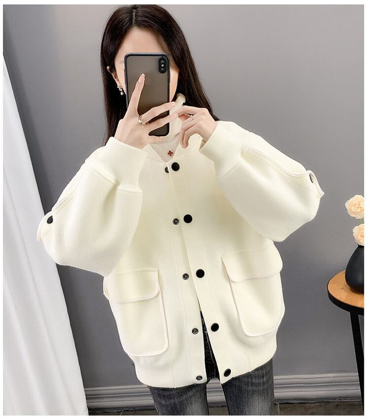 【outer】ニットアウター 　M27277
