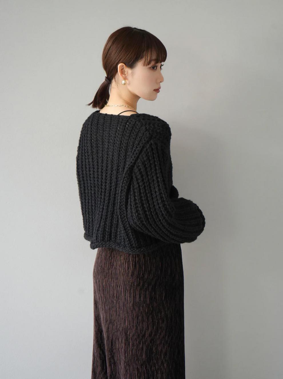 【outer】ニットカーデ　M27613