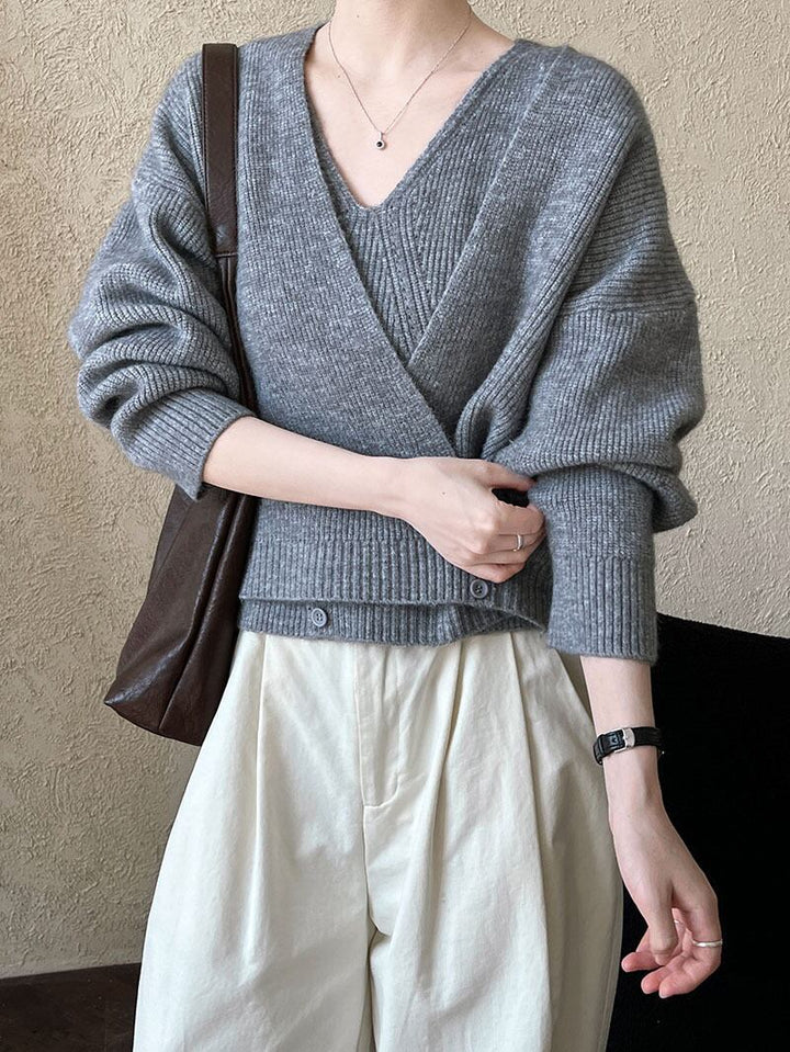 【tops】ニットアンサンブル　N2876