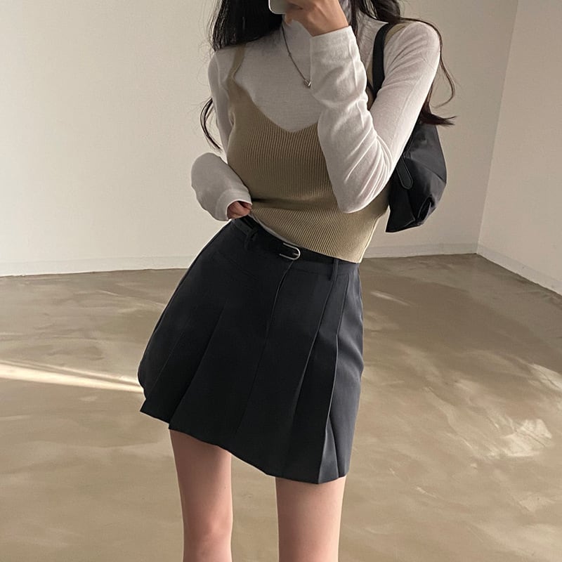 【tops】ニットキャミソール　M26659