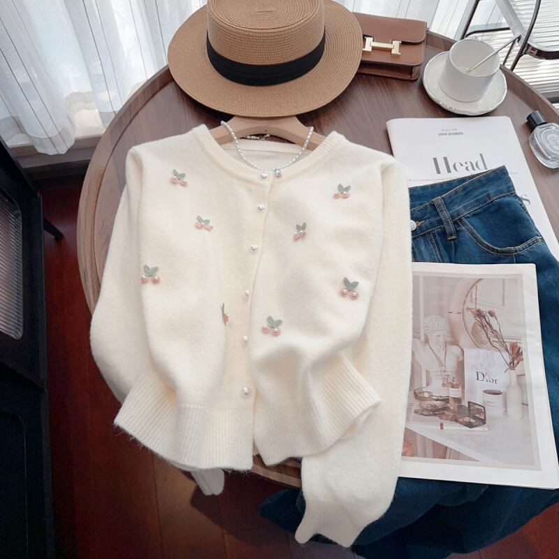 【outer】ニットカーデ　M29132