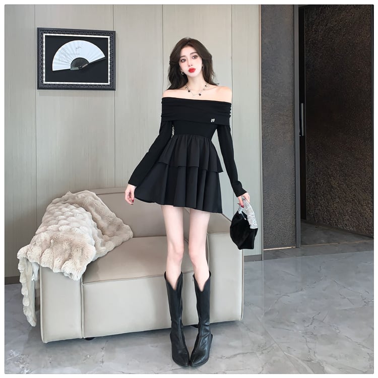 【dress】デートワンピース　M25477