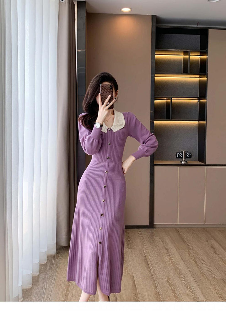 【dress】ニットワンピース　M25691