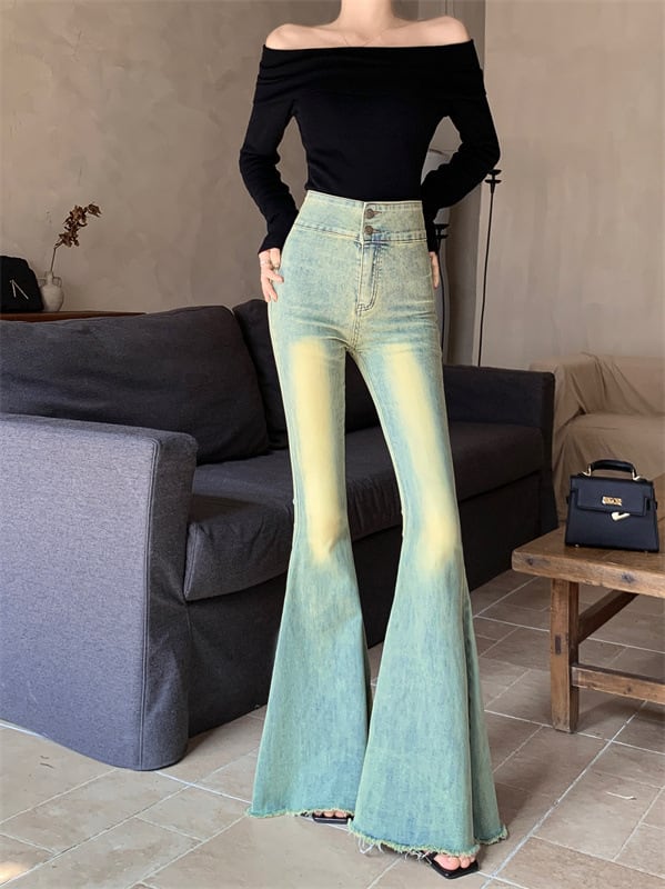 【bottoms】デニムパンツ　M24050