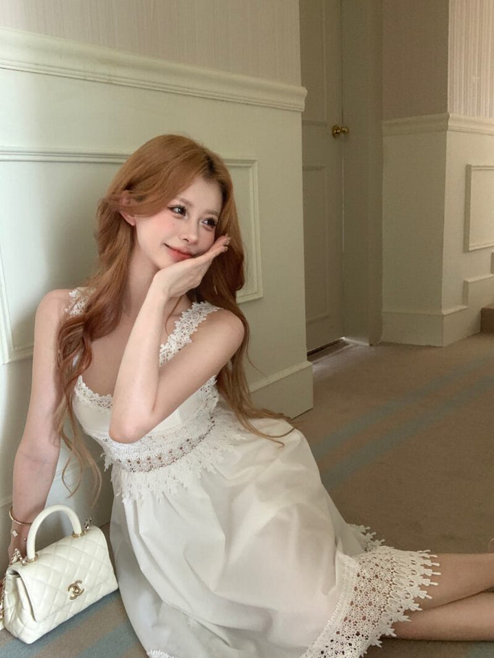 【dress】レースキャミワンピース　M24503