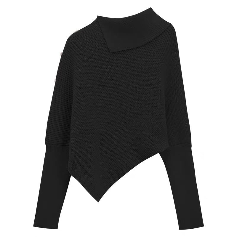 【tops】イレギュラーニットセーター　M26477