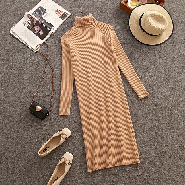 【dress】ハイネックワンピース　M19331