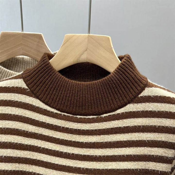 【tops】裹起毛ニットトップス　M27148