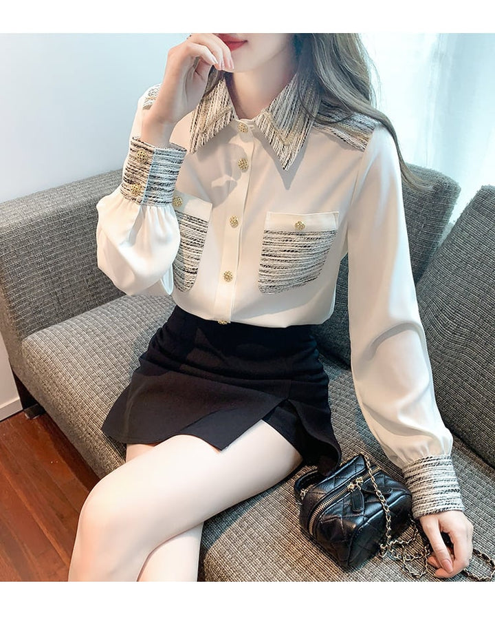【tops】シャツトップス　M25339