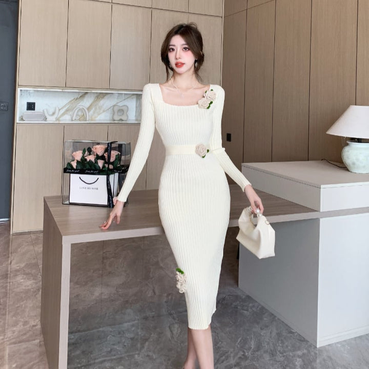 【dress】ニットワンピース　M18334