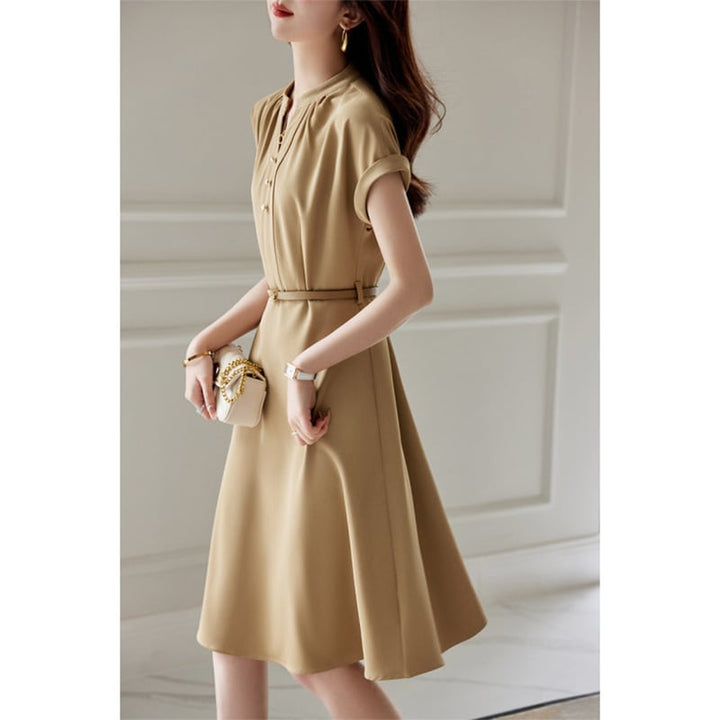 【dress】話題沸騰中 オシャレOL、通勤デートワンピース　M16835