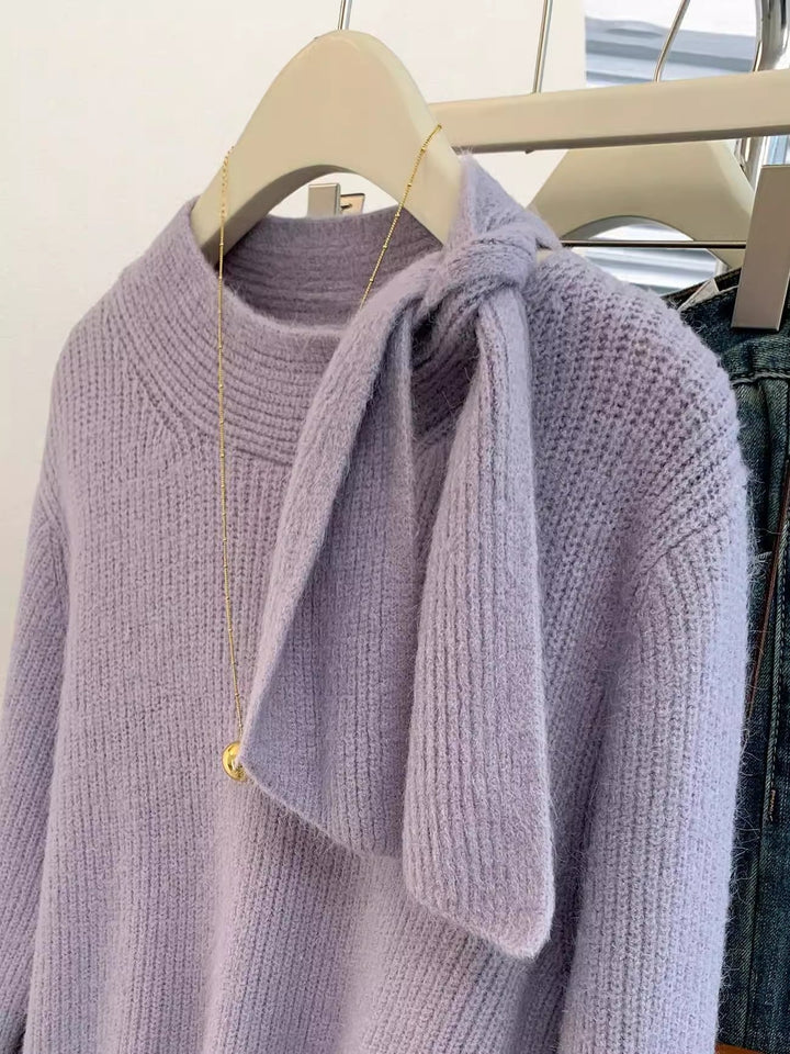 【tops】クルーネックニットセーター　M29306