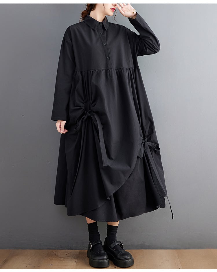 【dress】シャツワンピース　M28453