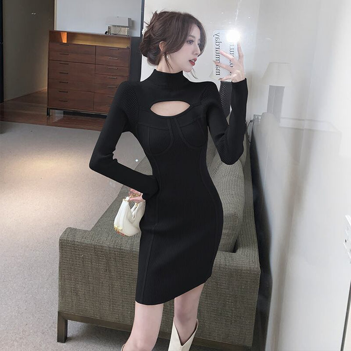 【dress】ニットワンピース　M19003
