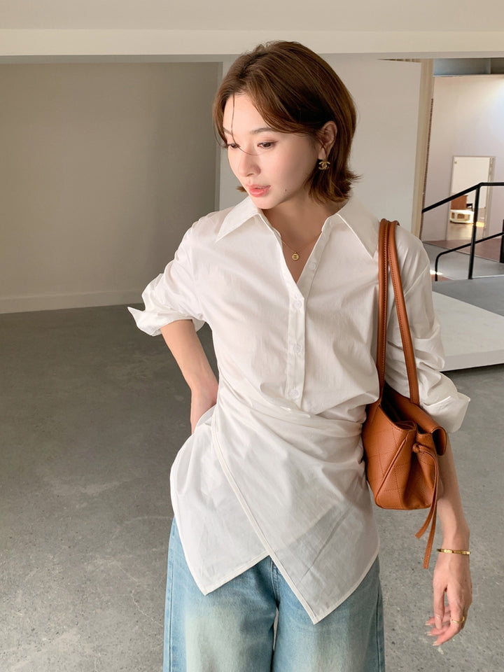 【tops】2WAYクロスシャツ Q9042