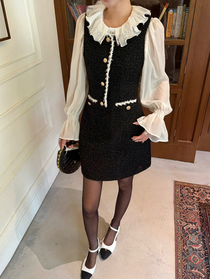 【dress】ノースリーブミニワンピース Q8958