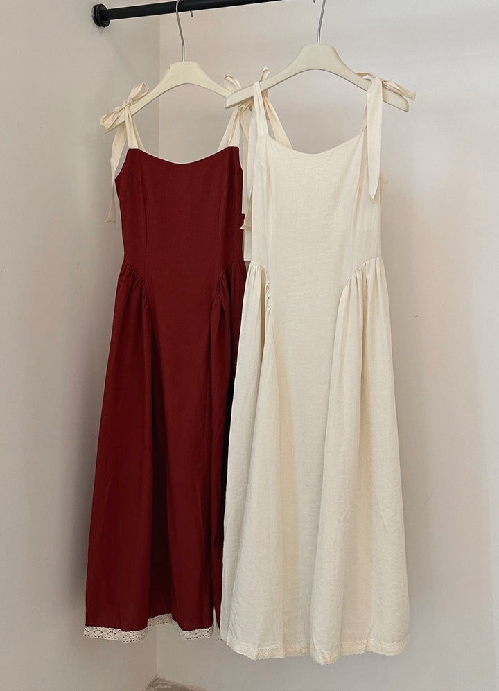 【dress】Aラインロングキャミワンピース Q9112