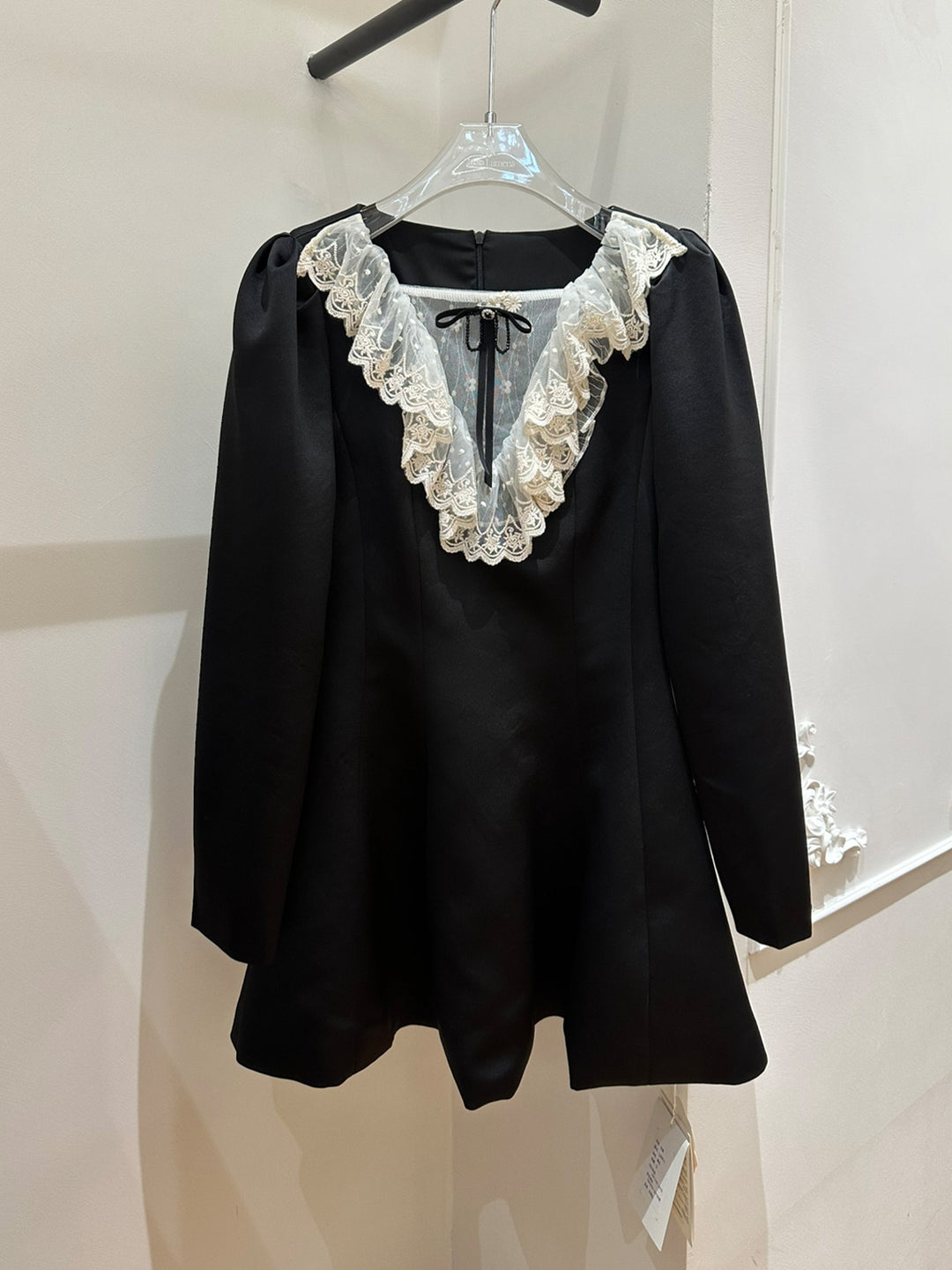 【dress】レースドッキングワンピース Q9080