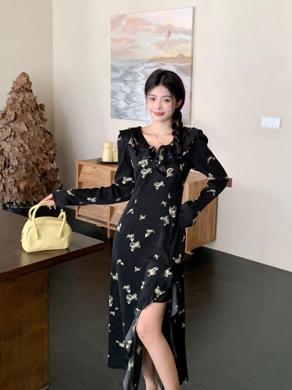 【dress】フリルワンピース　M26458
