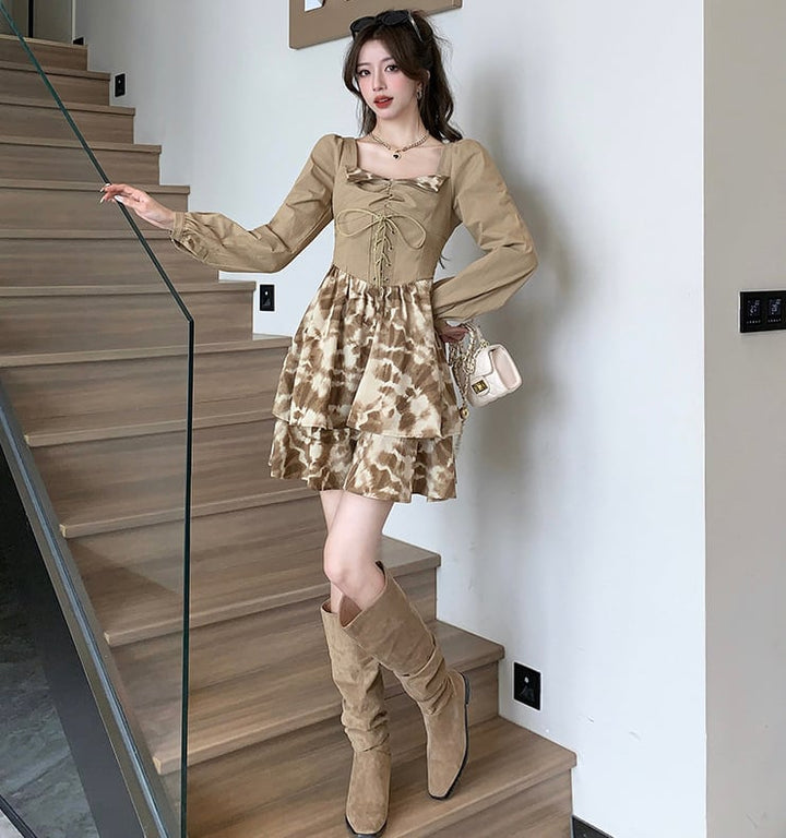 【dress】美感いっぱい✿ ✿ファッションデートワンピース　M17227
