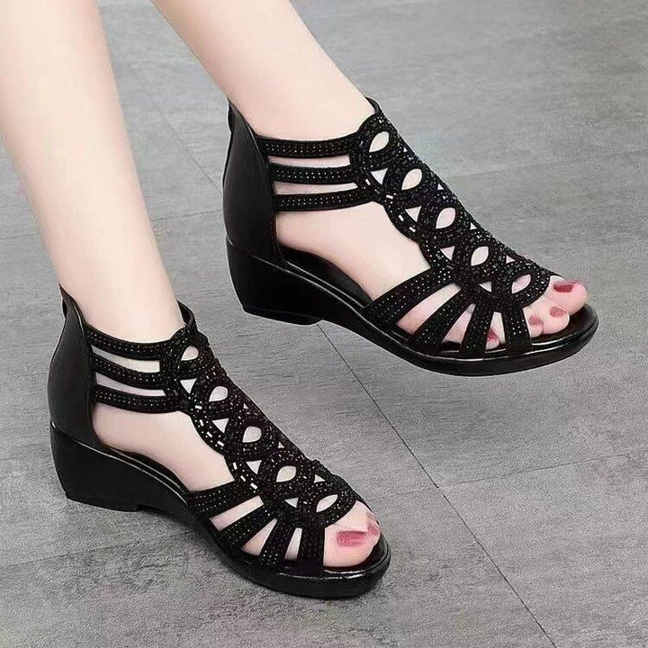 【shoes】カットワークサンダル　M30225