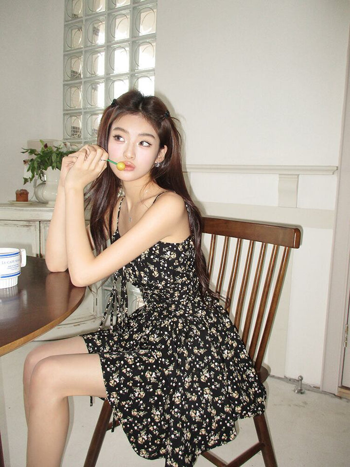 【dress】花柄キャミワンピース　M25115