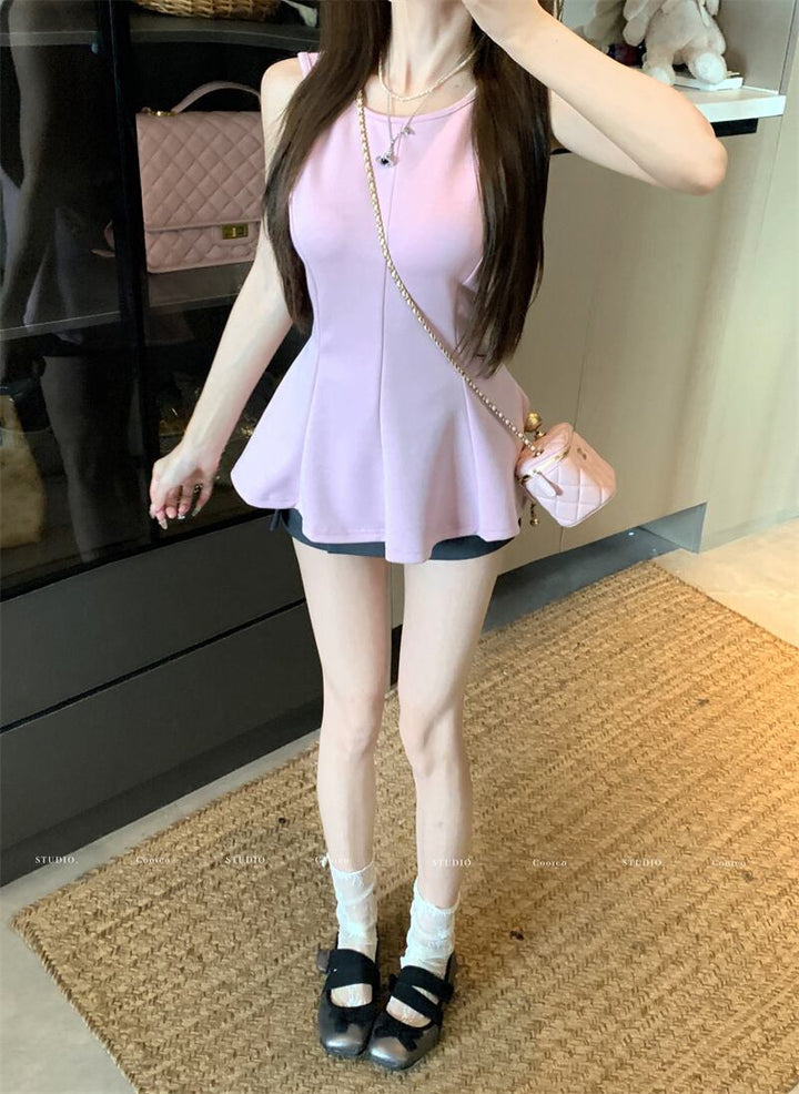 【tops】ノースリーブバックレストップス　M29979