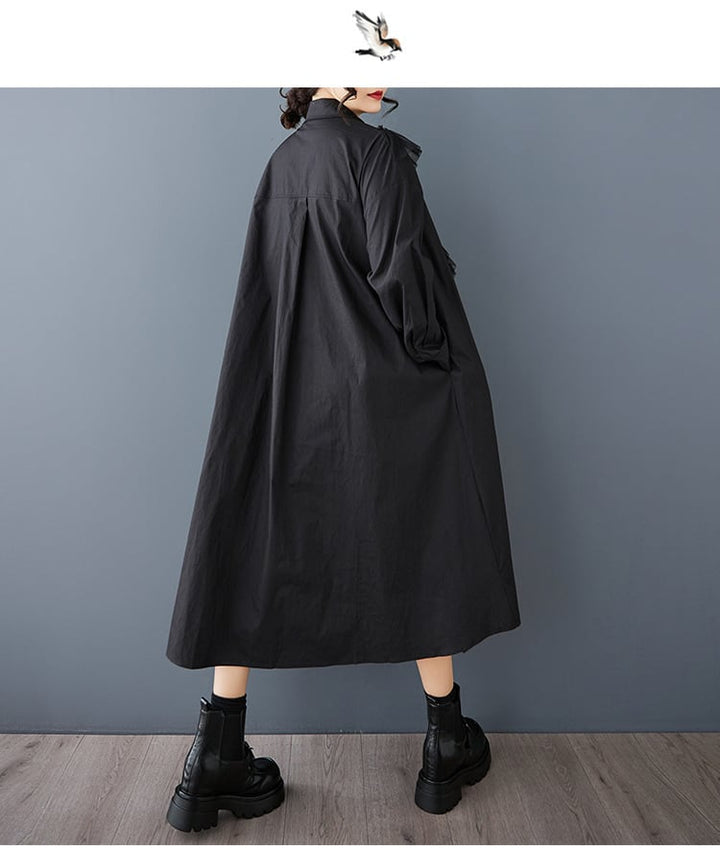 【dress】チュールコンビカジュアルワンピース　M28802