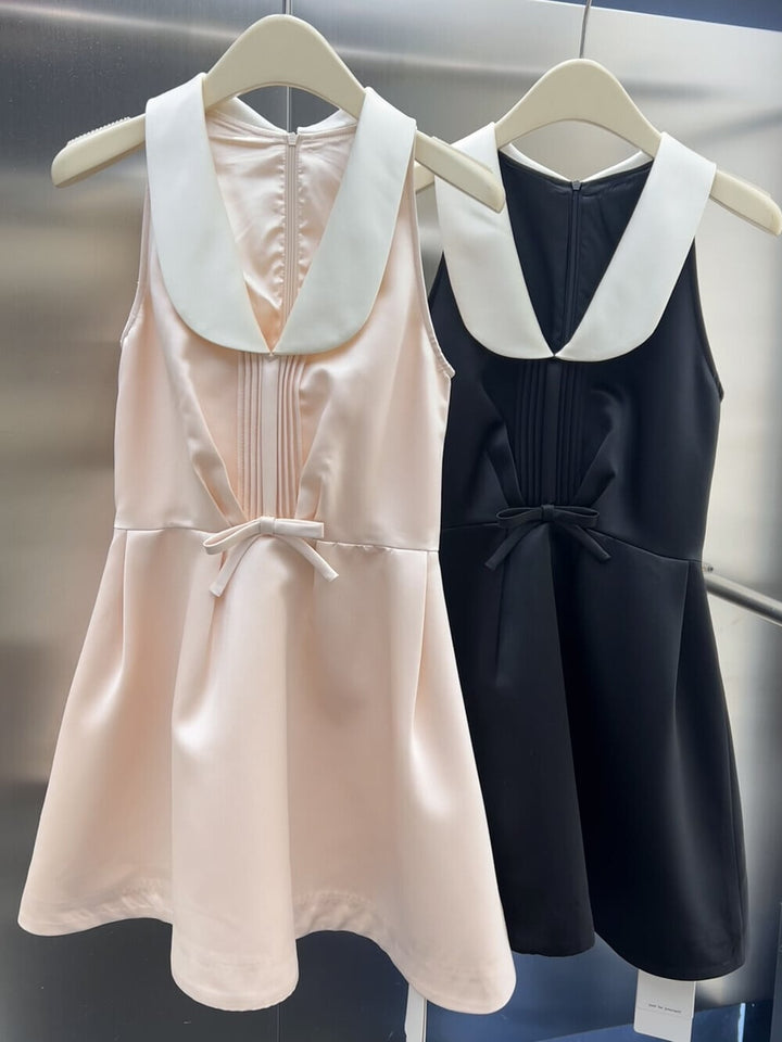 【dress】リボンミニワンピース　N3532