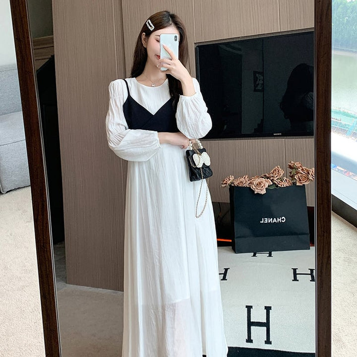 【dress】絶対欲しい エレガント切り替えデートワンピース　M17291