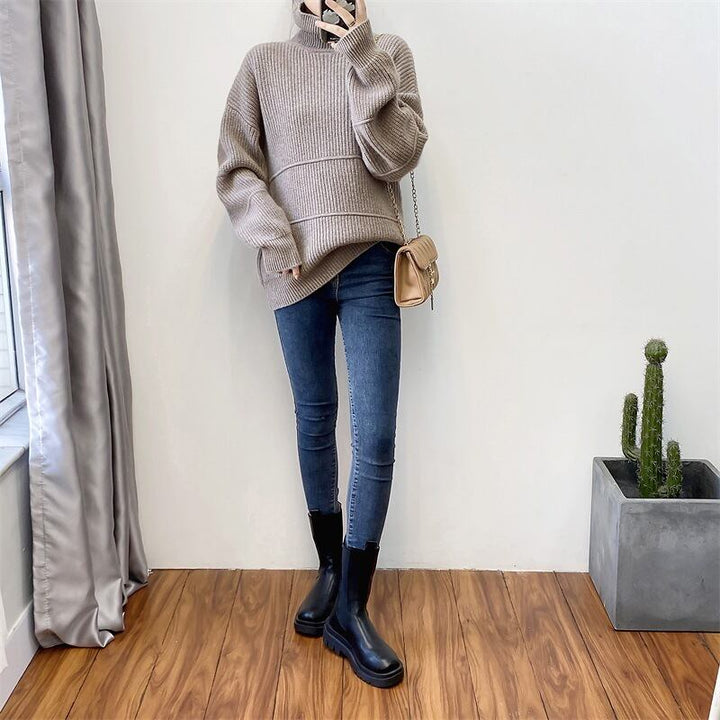 【tops】ニットプルオーバー　M19134