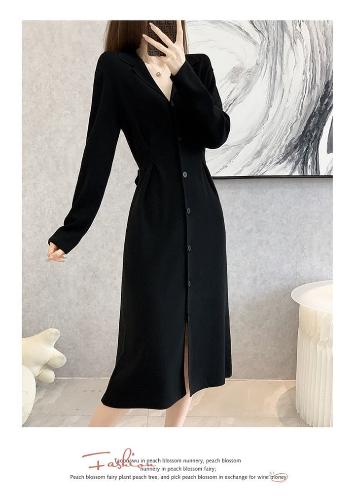 【dress】ニットワンピース　M25381